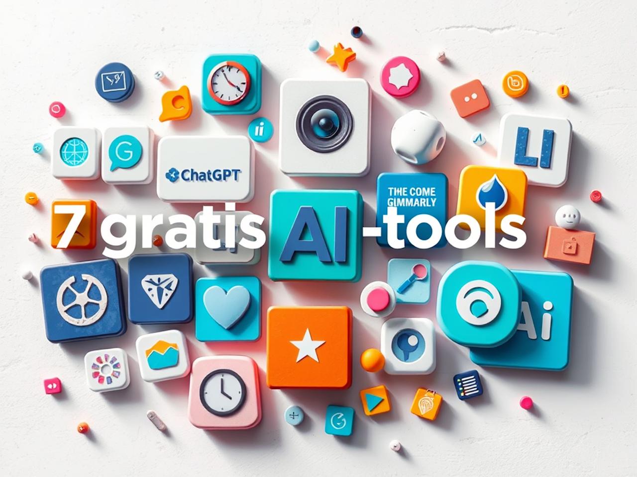 7 gratis AI-tools voor tekst, beeld en video