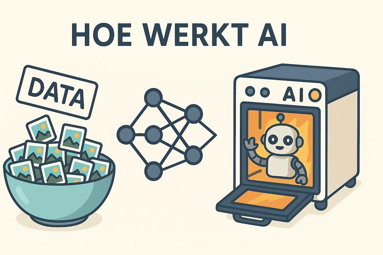 Hoe werkt AI? Uitleg in eenvoudige stappen